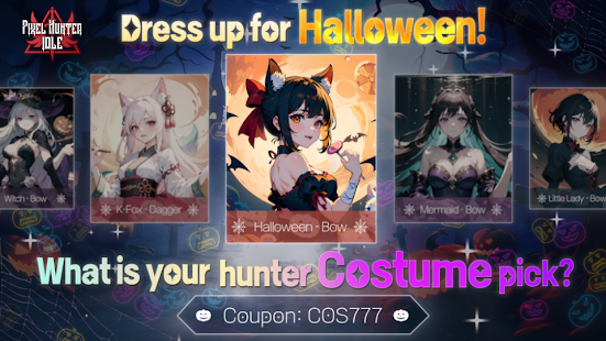 Pixel Hunter Idle скриншот 2