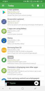 Notification History скриншот 2