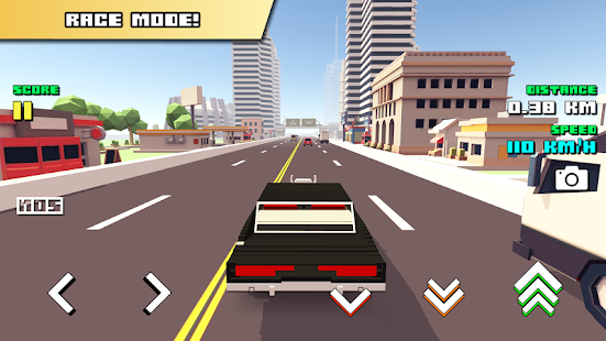 Blocky Car Racer скриншот 3