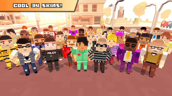 Blocky Car Racer скриншот 4