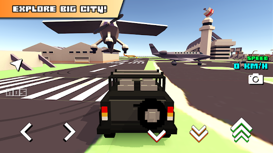 Blocky Car Racer скриншот 6