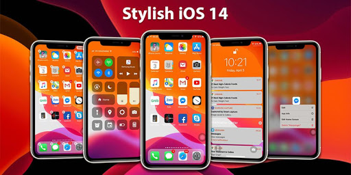 Launcher iOS 14 скриншот 1