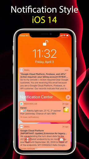 Launcher iOS 14 скриншот 4
