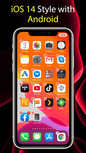 Launcher iOS 14 скриншот 5