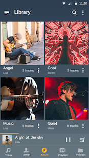 Музыкальный плеер скриншот 5