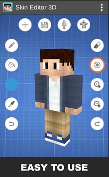 Skin Editor 3D for Minecraft скриншот 1
