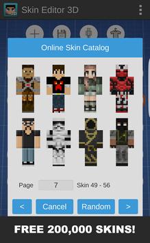 Skin Editor 3D for Minecraft скриншот 2