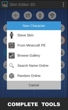 Skin Editor 3D for Minecraft скриншот 3