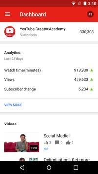 Творческая студия YouTube скриншот 2