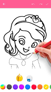 How To Draw Princess скриншот 3