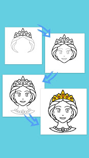 How To Draw Princess скриншот 4