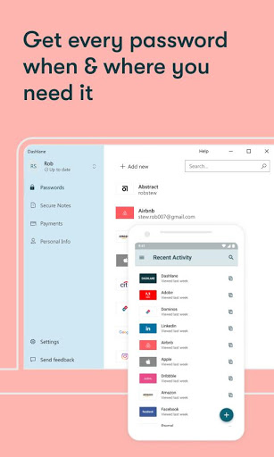 Dashlane Password Manager скриншот 3