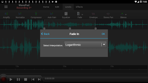 WavePad Audio Editor скриншот 3