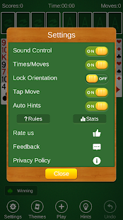 Пасьянс FreeCell скриншот 6