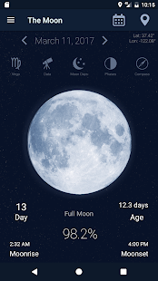 Лунный календарь - фазы Луны скриншот 2
