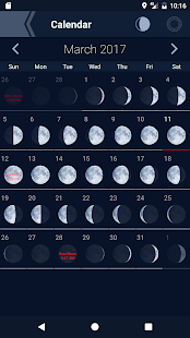 Лунный календарь - фазы Луны скриншот 3