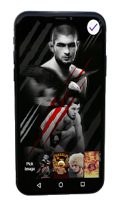 Хабиб Нурмагомедов Экран блокировки + обои скриншот 6