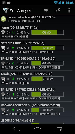 Wifi Analyzer скриншот 4