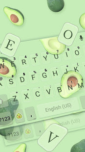 тема Yummy Avocado скриншот 3