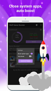 Wolf Game Booster & GFX Tool for PU and FF скриншот 3