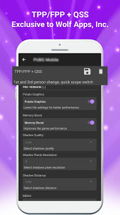 Wolf Game Booster & GFX Tool for PU and FF скриншот 5