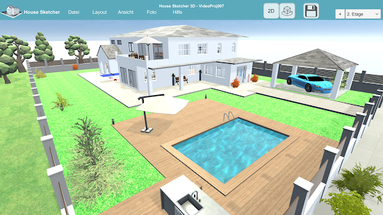 HOUSE SKETCHER | 3D ПЛАН ЭТАЖА скриншот 2