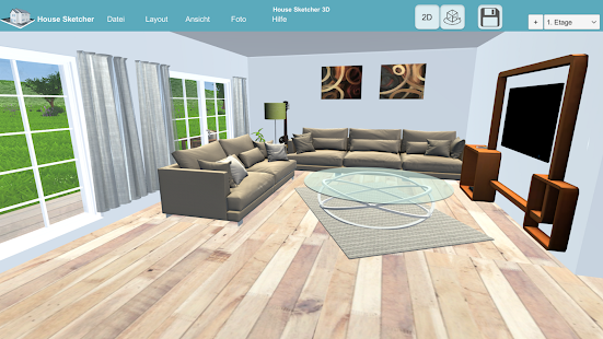 HOUSE SKETCHER | 3D ПЛАН ЭТАЖА скриншот 3
