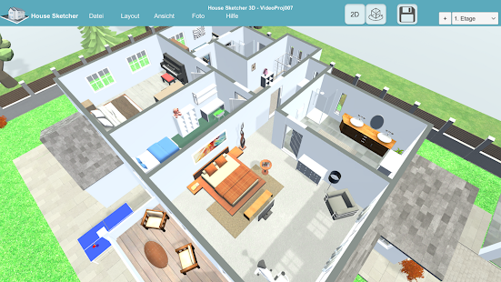 HOUSE SKETCHER | 3D ПЛАН ЭТАЖА скриншот 6