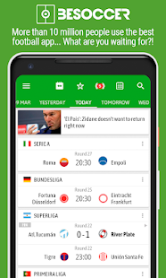BeSoccer - Soccer Live Score скриншот 2
