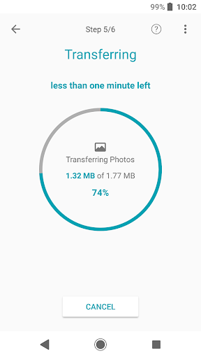 Xperia Transfer Mobile скриншот 5