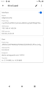 WireGuard скриншот 3