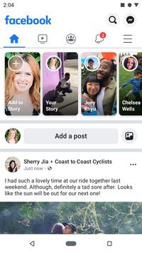 Facebook скриншот 1