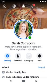 Facebook скриншот 2