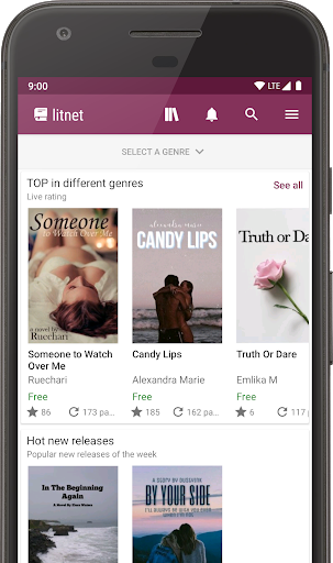 Litnet скриншот 1