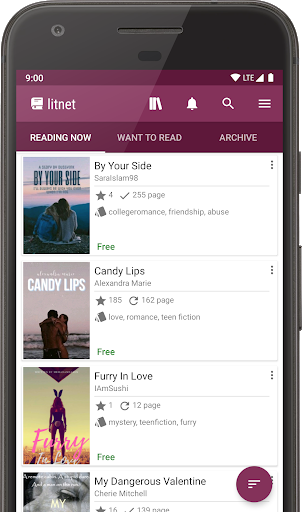 Litnet скриншот 2