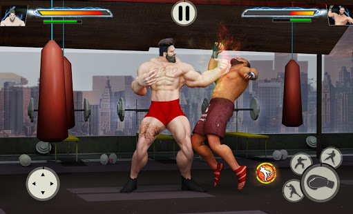 Bodybuilder GYM Fighting Game скриншот 3