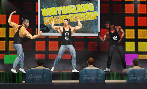 Bodybuilder GYM Fighting Game скриншот 4