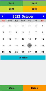 2024 Calendar скриншот 3