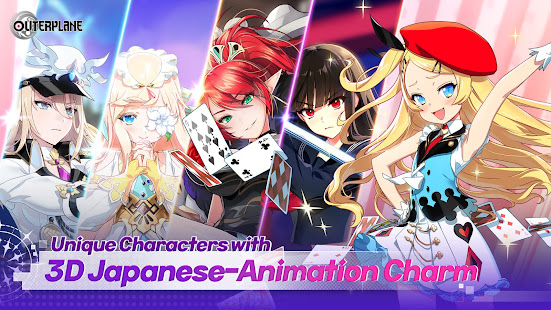 OUTERPLANE - Strategy Anime скриншот 5