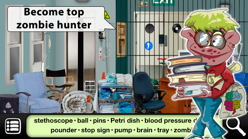 Побег Зомби: Поиск Предметов скриншот 2