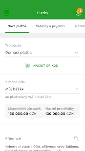 Sberbank Online Mobile CZ скриншот 4