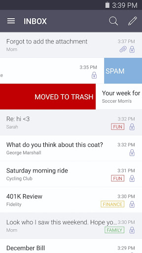 ProtonMail скриншот 2