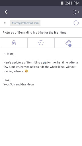 ProtonMail скриншот 4