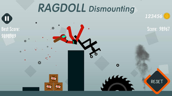 Ragdoll Turbo Dismount скриншот 4