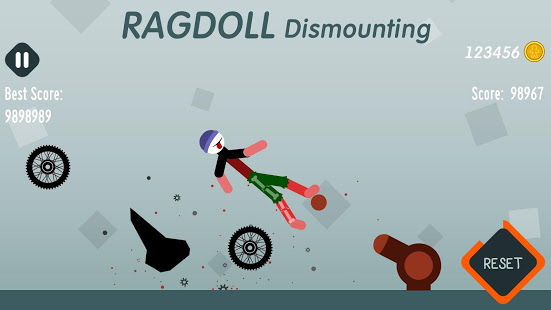 Ragdoll Turbo Dismount скриншот 6