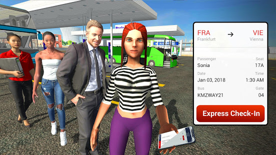 симулятор вождения автобуса 2018 скриншот 4