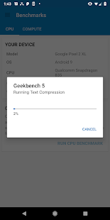 Geekbench 5 скриншот 3