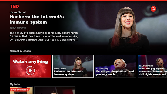 TED TV скриншот 2