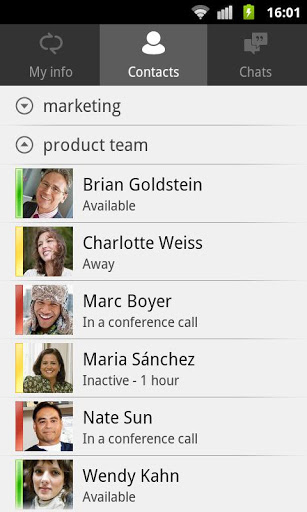 Lync 2010 скриншот 2