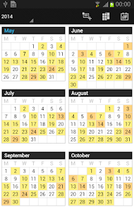 Деловой календарь 1 скриншот 6